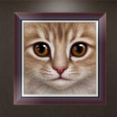DIY 5D Diamond Embroidery Mosaic Cat Face Painting Cross Stitch Home Decor