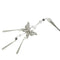 Butterfly Hair Sticks Bride Headdress Tassel Hairclips Headwear Hairpins