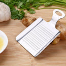 Stainless Steel Manual Grind Garlic Press Peeler Ginger Mud Kitchen Gadget