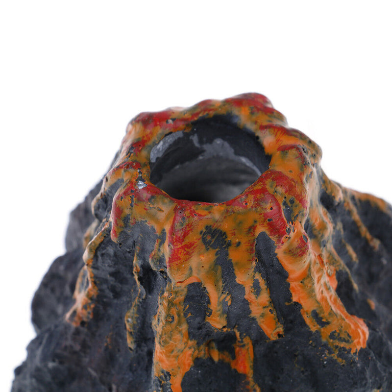 Volcano Shape Aquarium fish tank decor oxygen pump air bubble stone Kw