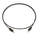 3.2FT OD2.2 Digital Fiber Optical Audio SPDIF MD DVD TosLink Cable Lead CorB CES