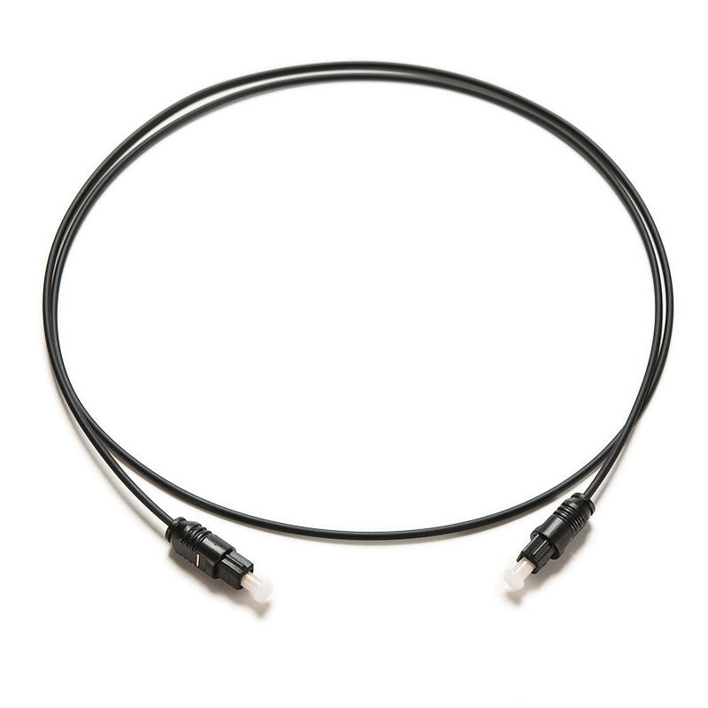 3.2FT OD2.2 Digital Fiber Optical Audio SPDIF MD DVD TosLink Cable Lead CorB CES