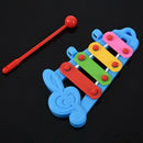 Baby Child Kid 4-Note Hand knock piano Musical Instrument Toys Wisdom Devel I5U5