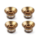 4 Pcs Electric Guitar Control Knob Button Top Hat