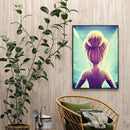 5D DIY Full Round Drill Rhinestone Diamond Painting Elf Girl Cross Stitch