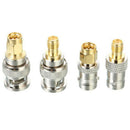 4pcs BNC To SMA Connectors Type Male Female RF Connector Adapter Test Converte3C