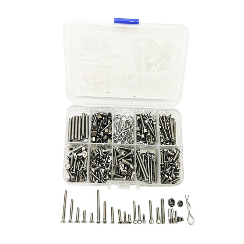 Stainless Steel Screws Set for Axial SCX10 II 1/10 RC Rock Crawler