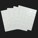 100 pcs 1" Clear Epoxy Adhesive Circles Dome Bottle Cap Seals Stickers 2mm YM