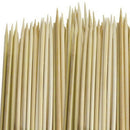 100 x SKEWERS IN BAMBOO (CARDED) Size 250mm Q6G7