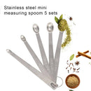 5pcs/Set Measuring Spoon Coffee Measuring Spoons Multiple Size Measuring Spo Gw