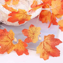 LED Maple Leaf Shape Lamp String Halloween Xmas Thanksgiving Day Home Decor A