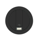1X(Embed Desktop Fast Wireless Charger Furniture Office Table Desk Mounted