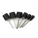 6X Mandrel 1/4 1/8 Shank 6.35-12.7mm Drum Sanding Nail Drill Bit Abrasive Tool !
