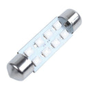 2 * 41mm 1210 SMD 8-LED Festoon Dome Light Bulb Blue