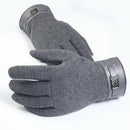 Winter Man Non-slip Thermal Full Finger Smartphone Touch Screen Non-inverte