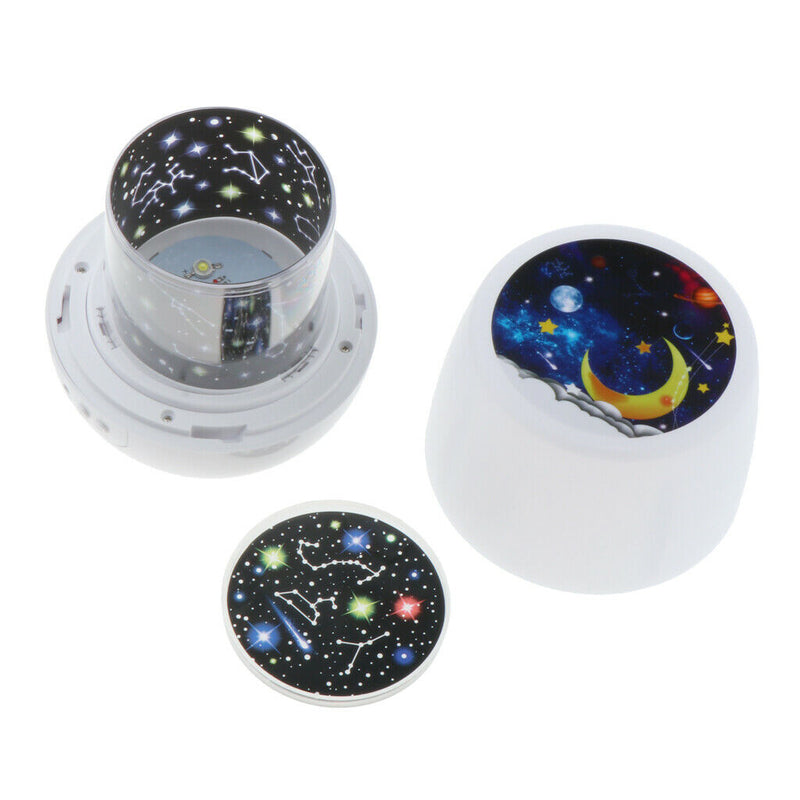 LED Projection Night Lights Starry Sky Moon Magical