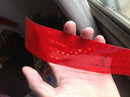 RED CONSPICUITY TAPE all red SAFETY TAPE HIGHLY REFLECTIVE 3mx5cm