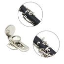 Plated Brass Thumb Rest with Screws for Clarinet Woodwind Replacement Part FT