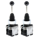 2x 2 Way Spring Return Self-Locking Joystick Toggle Switch XD2-PA22 PA12
