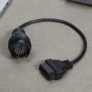 38 Pin to 16 Pin OBD2 OBD Car Diagnostic Adapter Cable for Mercedes Benz