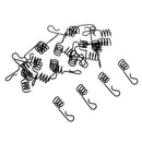 25pcs Hook Pin Spring Fixed Lock Fishing Hook for Soft Lure Bait Worm