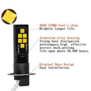 H3 Led 12V 12Smd Light Bulb 3030 Chipset,W5W Bulb 194 Led Bulb For Fog Ligh