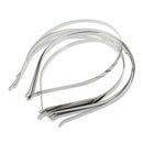 10 x 6mm Metal Blank Headband Hair Band DIY Accessories M3A8