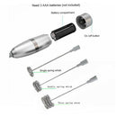 Electric Handheld Milk Blender Mixer With Spring Blender Head,  Cappuccino Milk