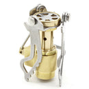 Mini Stove Outdoor Portable Picnic Camping Gas Stove Folding Camping Cookin