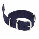 18mm nylon watch band drawstring bracelet Strap Watch Strap Dark Blue A9L6