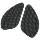 Motorcycle Black Rubber Gas Oil Tank Knee Pads Motorbike Universal Fuel Tan