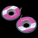 2pcs 5ft 2.0mm Desoldering Braid Solder Remover Sucker Cable Clip Clamp A