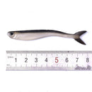 10pcs 80mm Soft Fishing Lure Minnow Saltwater Freshwater Worms Artificial B BX
