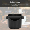 ABS Shock-absorbent Coffee Slag Bucket Anti Slip Grind Dump Bin Waste Bin