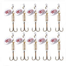 Hengjia Spoon Lure Hard Spinnerbait Metal Spinner Fishing Lures Pesca Swimb