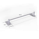Single Rod Towel Rack Stainless Steel Bathroom Towel Holder Punch Free Bath