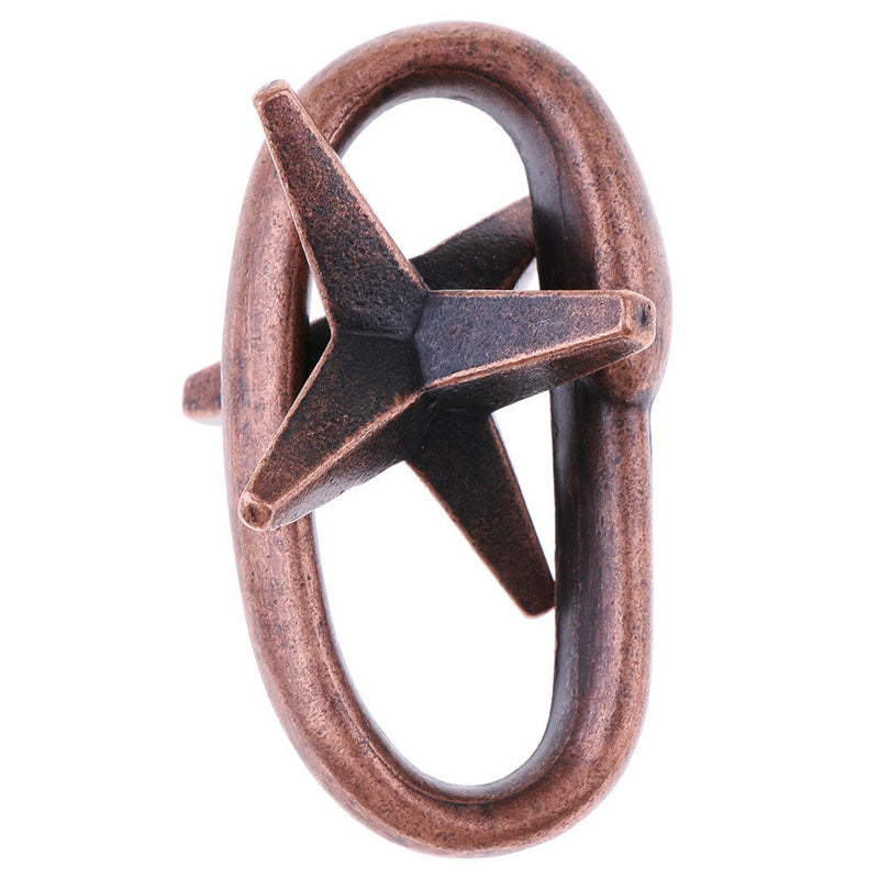 Star Ring Puzzle Classic Metal Brain Teaser IQ Test Toys Mind Game Toys