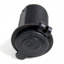 Waterproof 12V Car Cigarette Lighter Socket USB Charger Power Adapter Outle