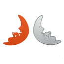 Moon Bears DIY Cutting Dies Metal Stencils Scrapbook Craft