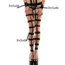 Womens Fashion PU Top Thigh-Highs Stockings & Garter Belt Suspender Hot Tre S.AU