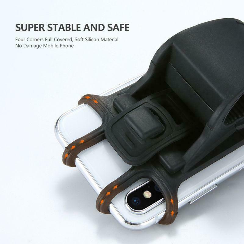 Bike Phone Holder Universal Motorcycle Bicycle Mobile Cell Phone Stand Clip Hold