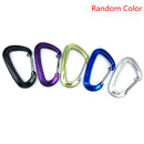 Outdoor Rock Climbing Security Safety Buckle Carabiner Hook Master Lock ME