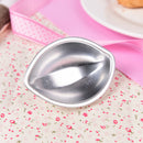 2pcs Crafting Metal Bath Bomb Mold Bath Lemon Shape DIY Metal Soap Mould LJ
