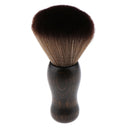 Barber Soft Neck Duster Clean Brush Haircut Salon Stylists Brush Wood Handle