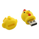 Novelty Cute Chicken Shape 32GB USB2.0 Flash Drive Cartoon Thumb Drive