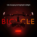 LED Bike Safety Rear Warning Light Bicycle Taillight with Three Dimming Modes