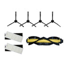 Sweeping Robot Parts ILIFE A4 Replacement Kits Side Brush Hepa Filter Roller -