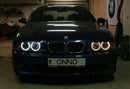 2x For BMW E39 E53 E60 E61 E63 65 E87 X5 no Error Angel Eyes Halo LED Light Bulb