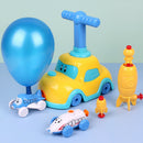 Children Inertial Balloon-Powered Car Toys Kindergarten Educational Puzzle A