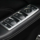 For Mercedes Benz ML GL GLE GLS 5PCS ABS Chrome Car Door Armrest Window Gla
